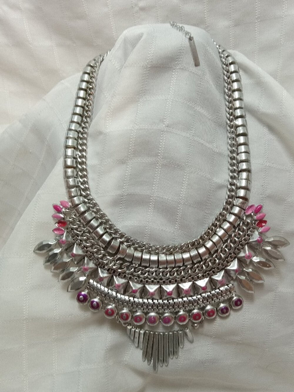 Revamped Dynamite statement vintage necklace